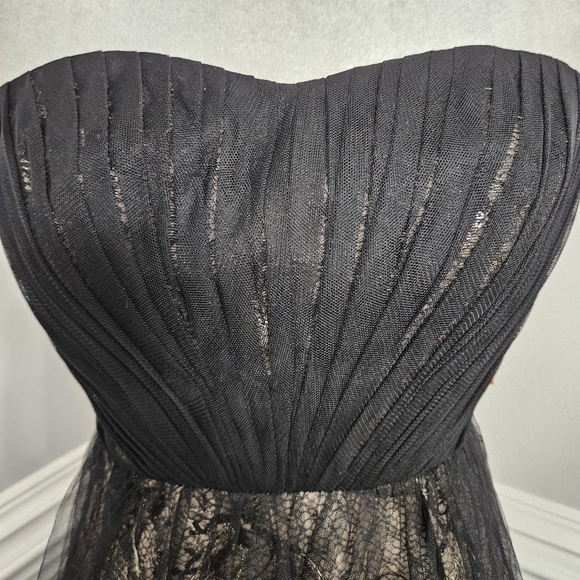 ML Monique Lhuillier Cynthia Dress size 0 NWT $648 - Picture 9 of 15